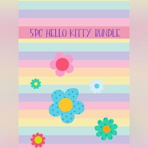 Sanrio Hello Kitty 5pc Bundle